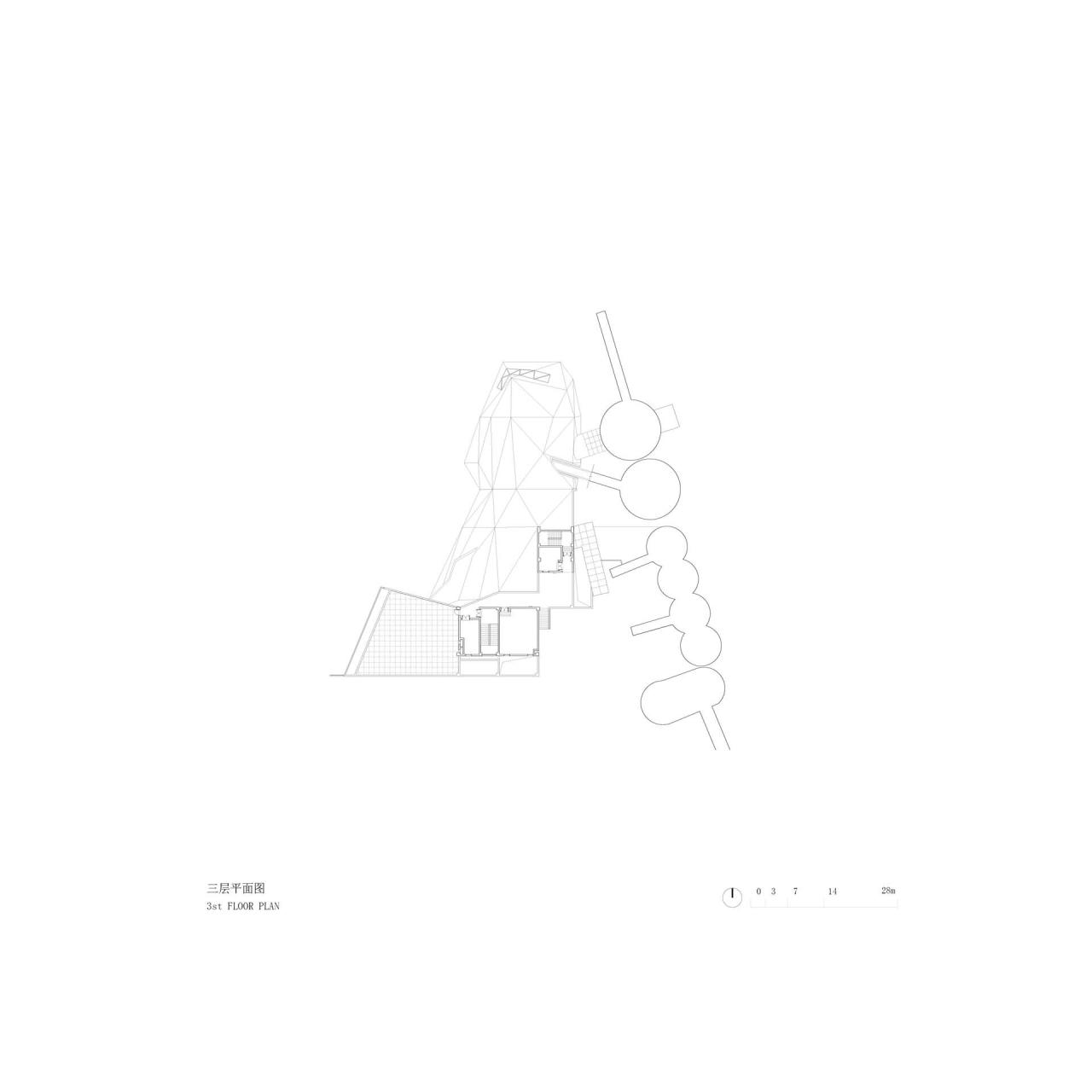 BIM建筑|濮公山地质（石灰矿）博物馆 / 华中科技大学建筑与城市规划学院李保峰教授工作室