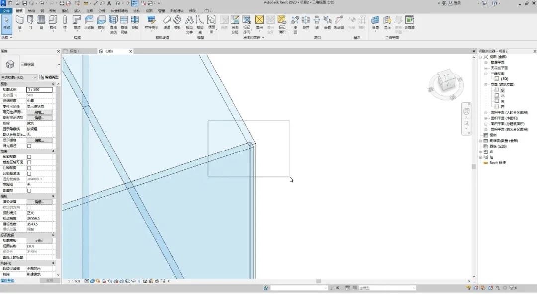 BIM技巧|Revit幕墙转角连不上怎么办？Revit如何使幕墙的转角处完美连接？