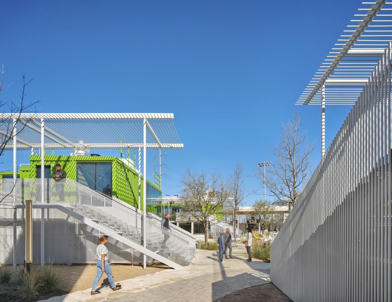 BIM建筑|帕默塘休闲中心 The Pitch / Mark Odom Studio