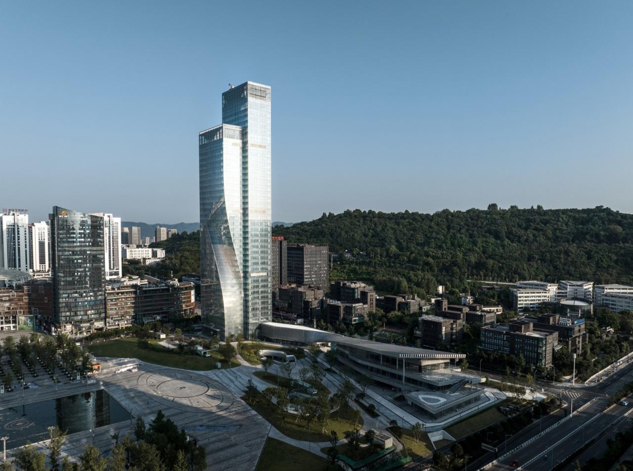 BIM建筑|重庆高科太阳座 / Aedas