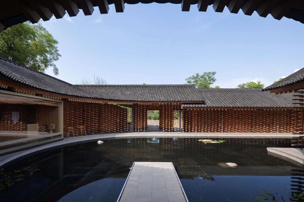 BIM建筑|山水柴院 / 米思建筑