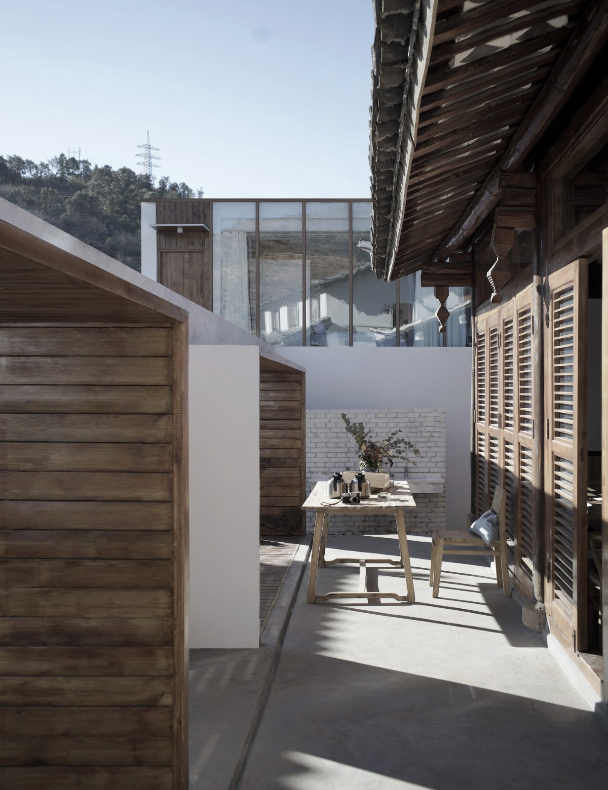 BIM建筑|建造：立足于现实-村里的隐山岚 / 合造社