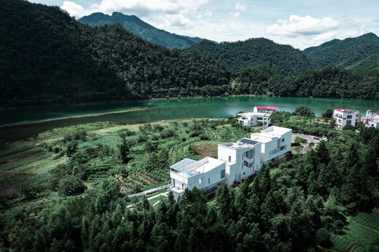 BIM建筑|岐院：山川 · 素屋 · 窗，千岛湖 / 平介设计