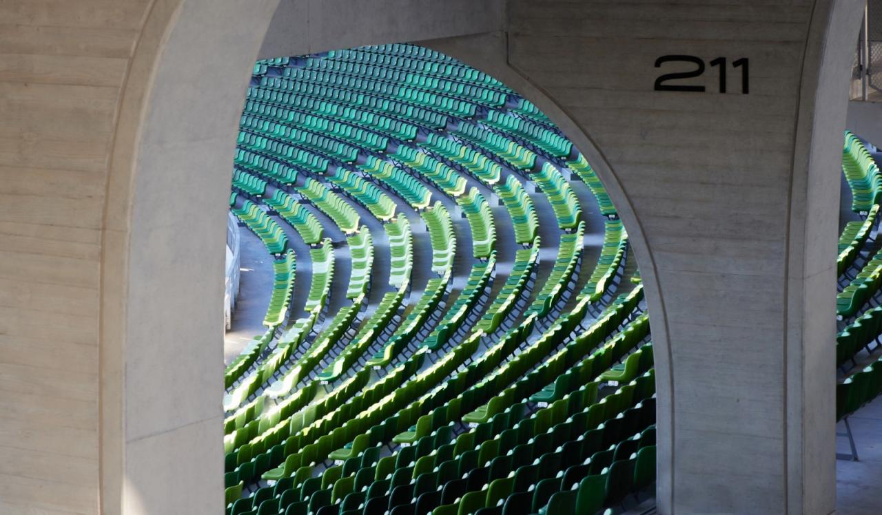 BIM建筑|全球最大覆土建筑群设计：“消失的体育场”/ MAD马岩松