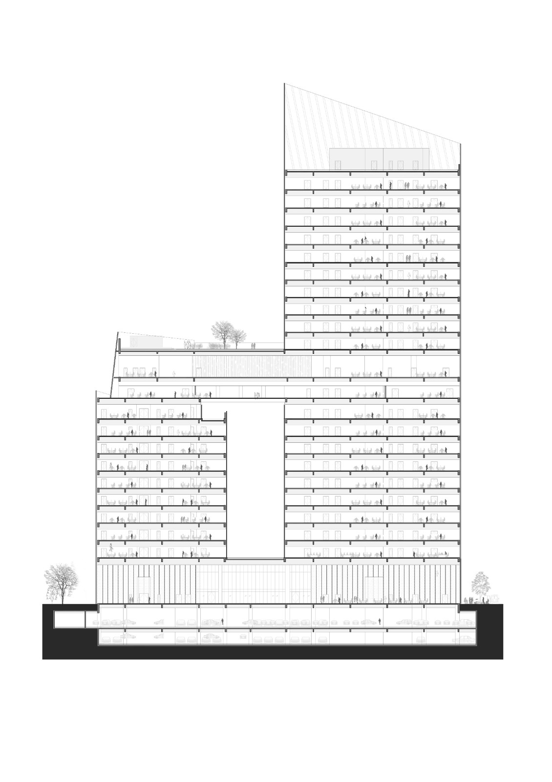 BIM建筑|巨石科技大厦 / 栖城设计
