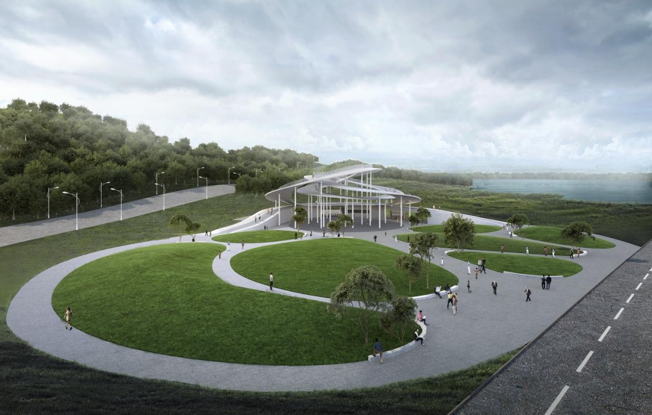 BIM建筑|云竹湖游客中心 / 堤由匡建筑设计工作室+谜舍设计工作室