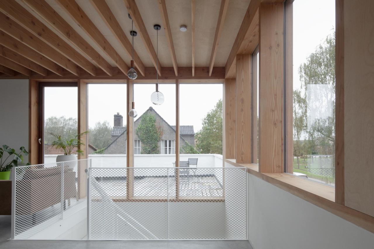 BIM建筑|HEIDE住宅 / Luchtschip Architectuur + Architectuuratelier Vos