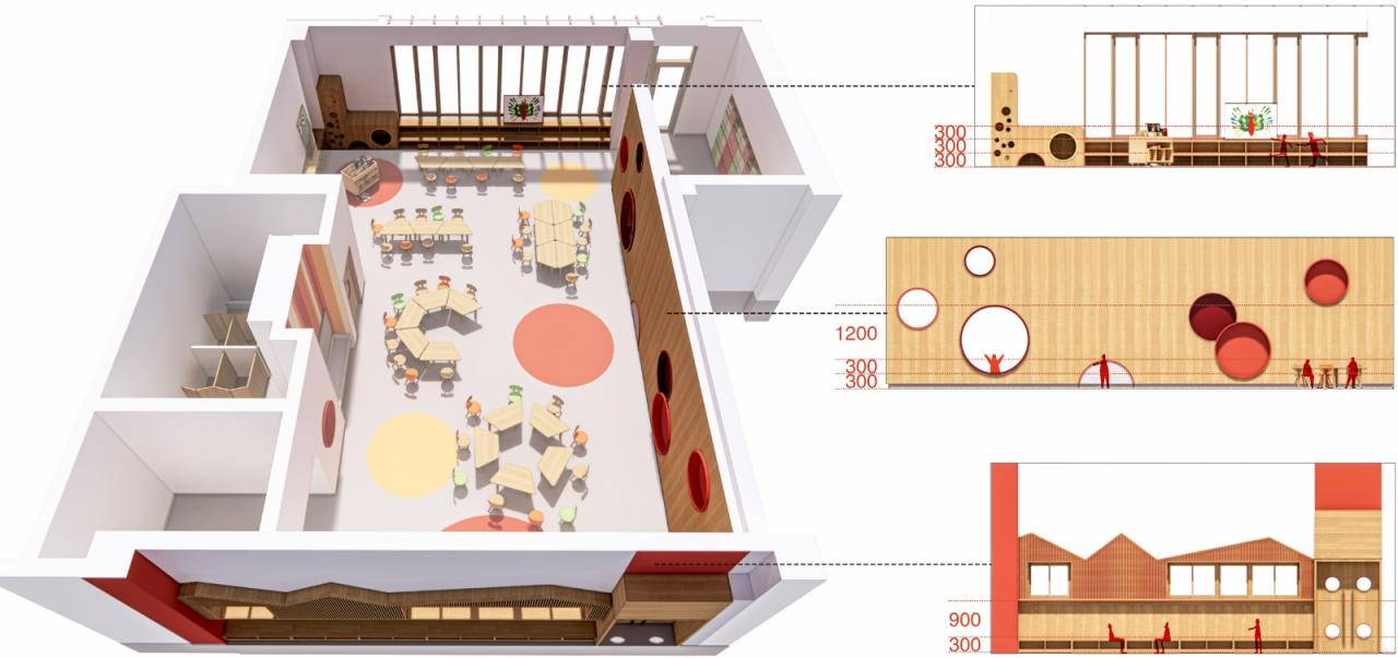 BIM建筑|这可能是小城幼儿园的天花板了：陕西安康高新第五幼儿园 / UUA建筑师事务所