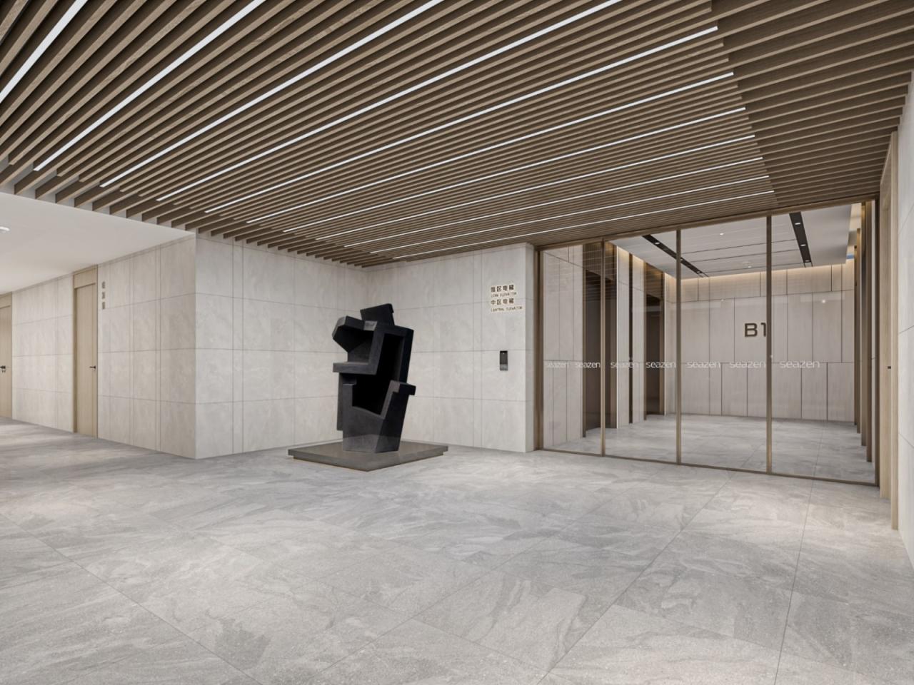 BIM建筑|高铁新城商务新地标·芯光大厦 / 简和建筑