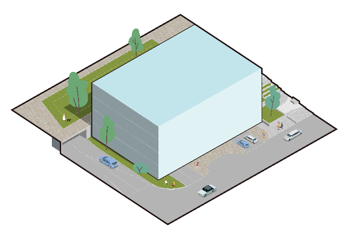 BIM建筑|南京紫金山麓首个AI人工智能产业载体 / 三益中国