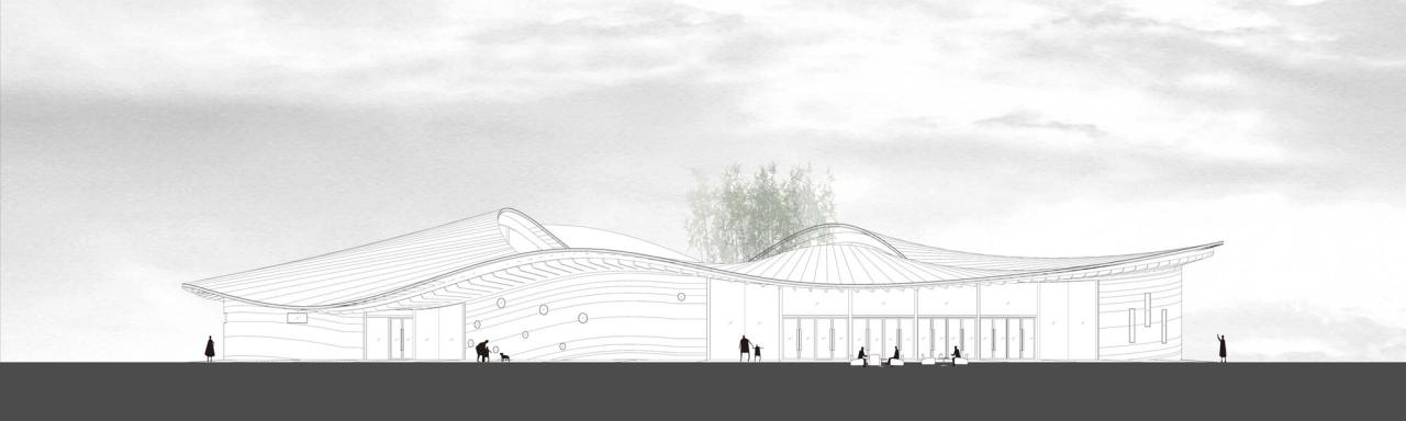 BIM建筑|柒村艺术设计中心 / 时地建筑