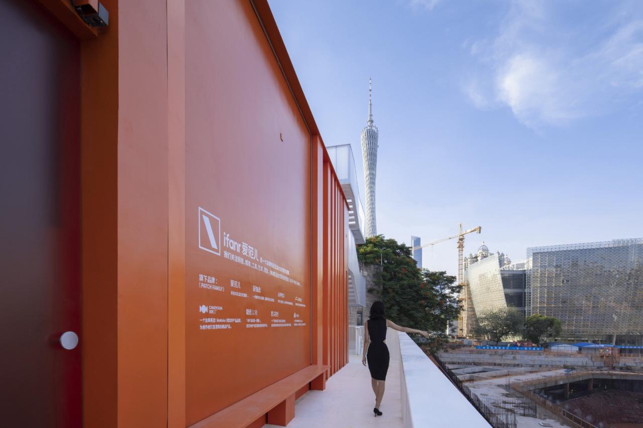 BIM建筑|工业遗址世界里的橙色糖果-未来社HOUSE / Wutopia Lab