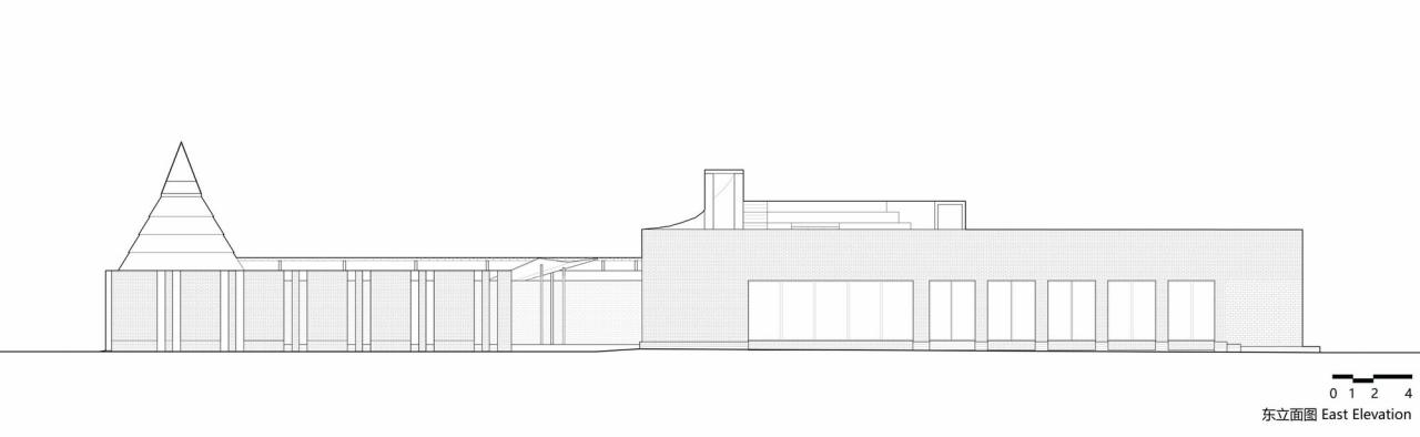 BIM建筑|云寨村社区活动中心 / 清华大学建筑设计研究院