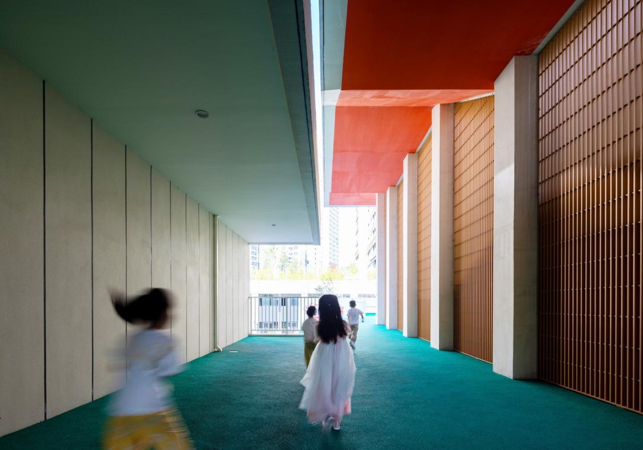 BIM建筑|这可能是小城幼儿园的天花板了：陕西安康高新第五幼儿园 / UUA建筑师事务所