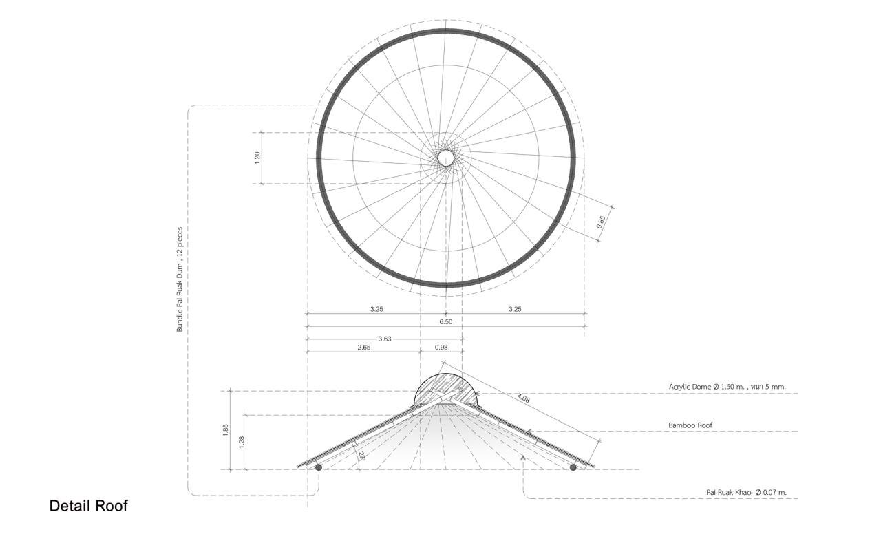 BIM建筑|竹结构建筑，Panyaden 中学图书馆 / Chiangmai Life Architects