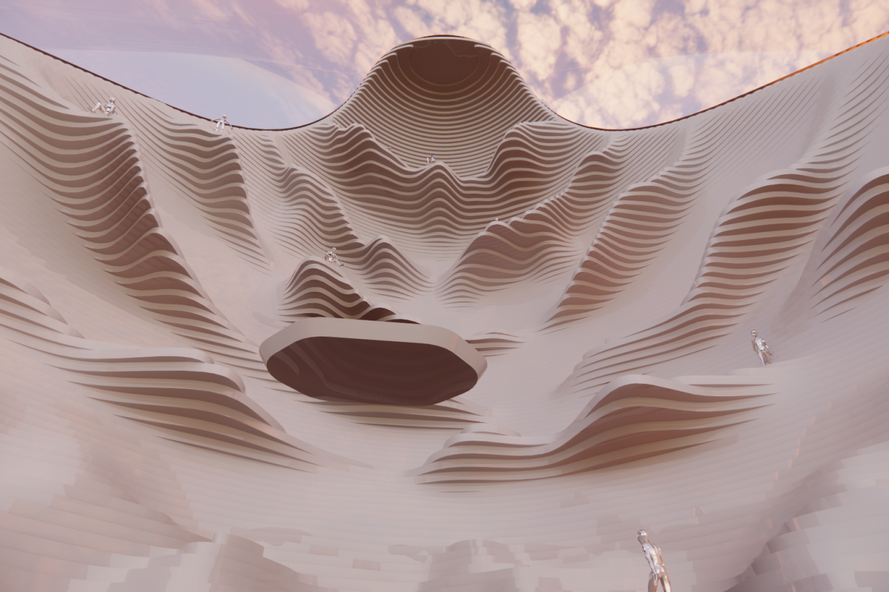 BIM建筑|5个获奖作品，全球最大元宇宙平台Decentraland建筑大赛 / CAA LAB