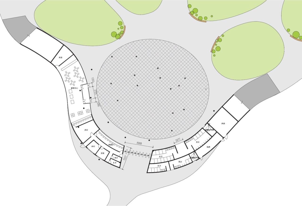 BIM建筑|云竹湖游客中心 / 堤由匡建筑设计工作室+谜舍设计工作室