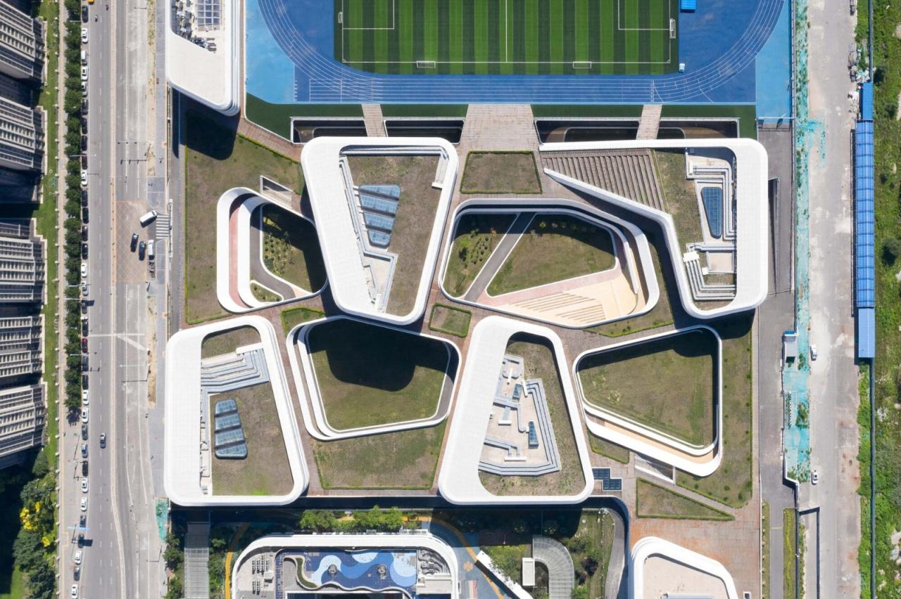 BIM建筑|清华大学附属中学广华学校 / 北京市建筑设计研究院