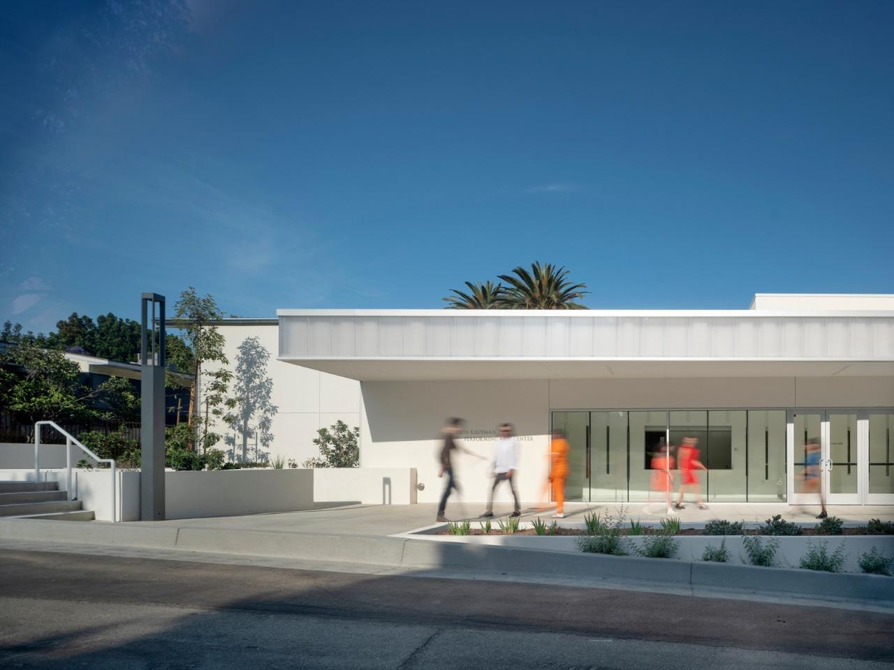 BIM建筑|Glorya Kaufman 表演艺术中心 / AUX Architecture