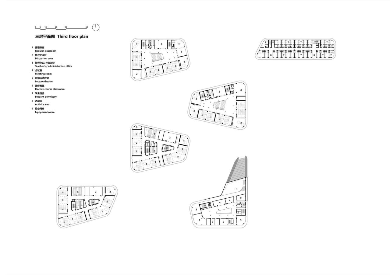 BIM建筑|清华大学附属中学广华学校 / 北京市建筑设计研究院