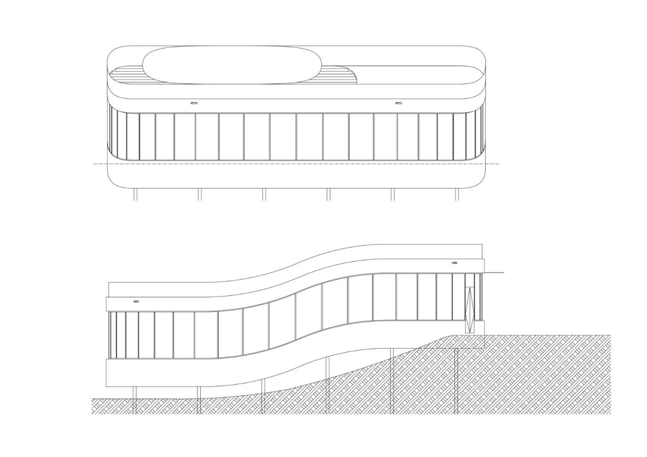 BIM建筑|湖畔剧场 / 禾下建筑社 + MADAM