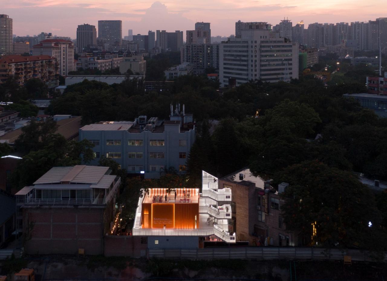 BIM建筑|工业遗址世界里的橙色糖果-未来社HOUSE / Wutopia Lab