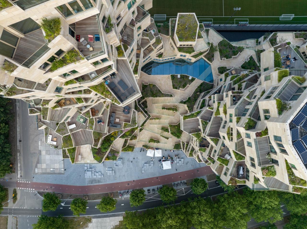 BIM建筑|“山谷”塔楼群 / MVRDV