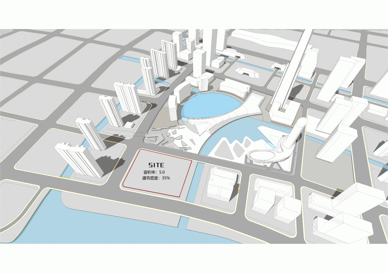 BIM建筑|高铁新城商务新地标·芯光大厦 / 简和建筑