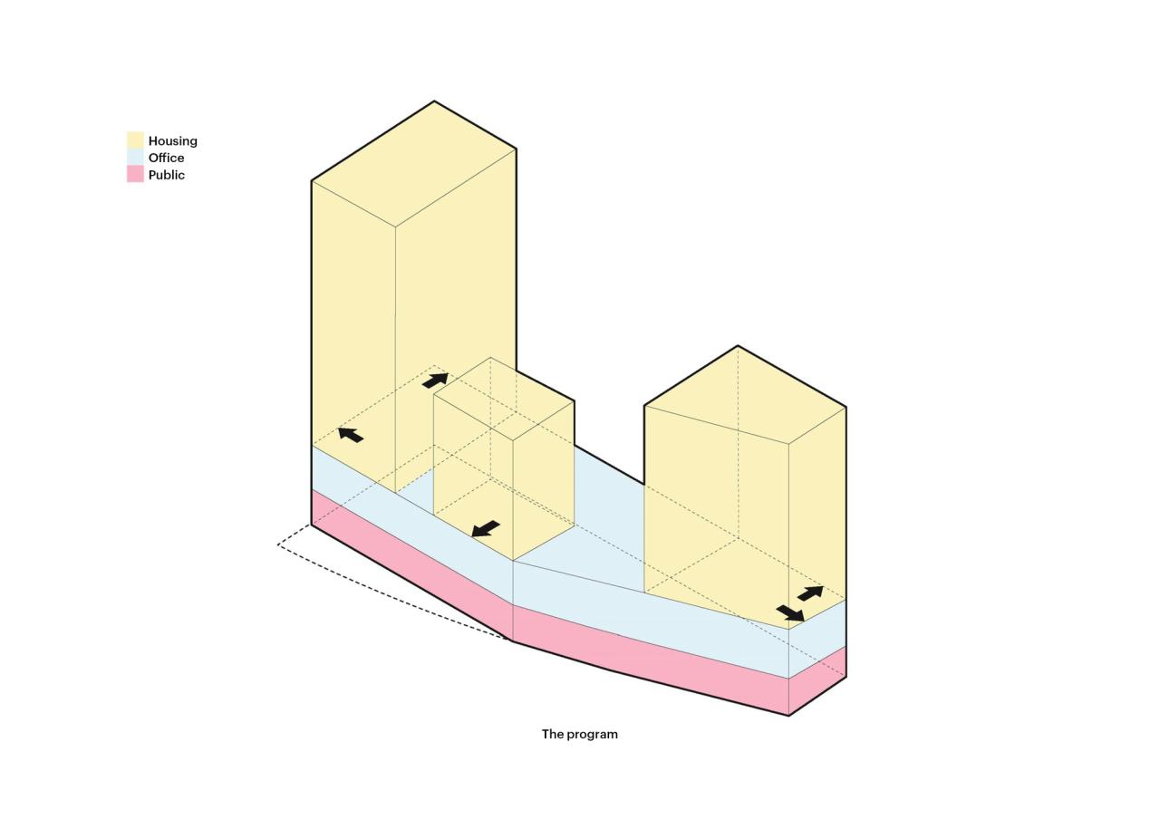 BIM建筑|“山谷”塔楼群 / MVRDV