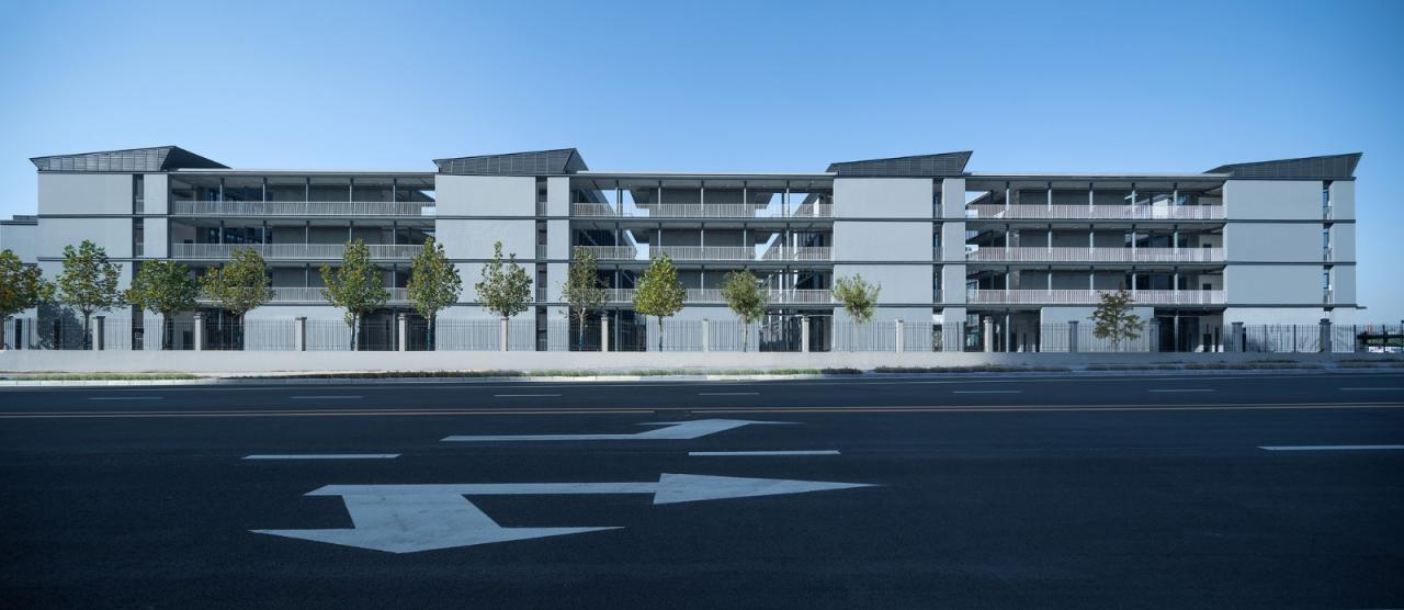 BIM建筑|郑州航空港第八安置区配套中学暨郑州第130中学 / 上海联创设计集团