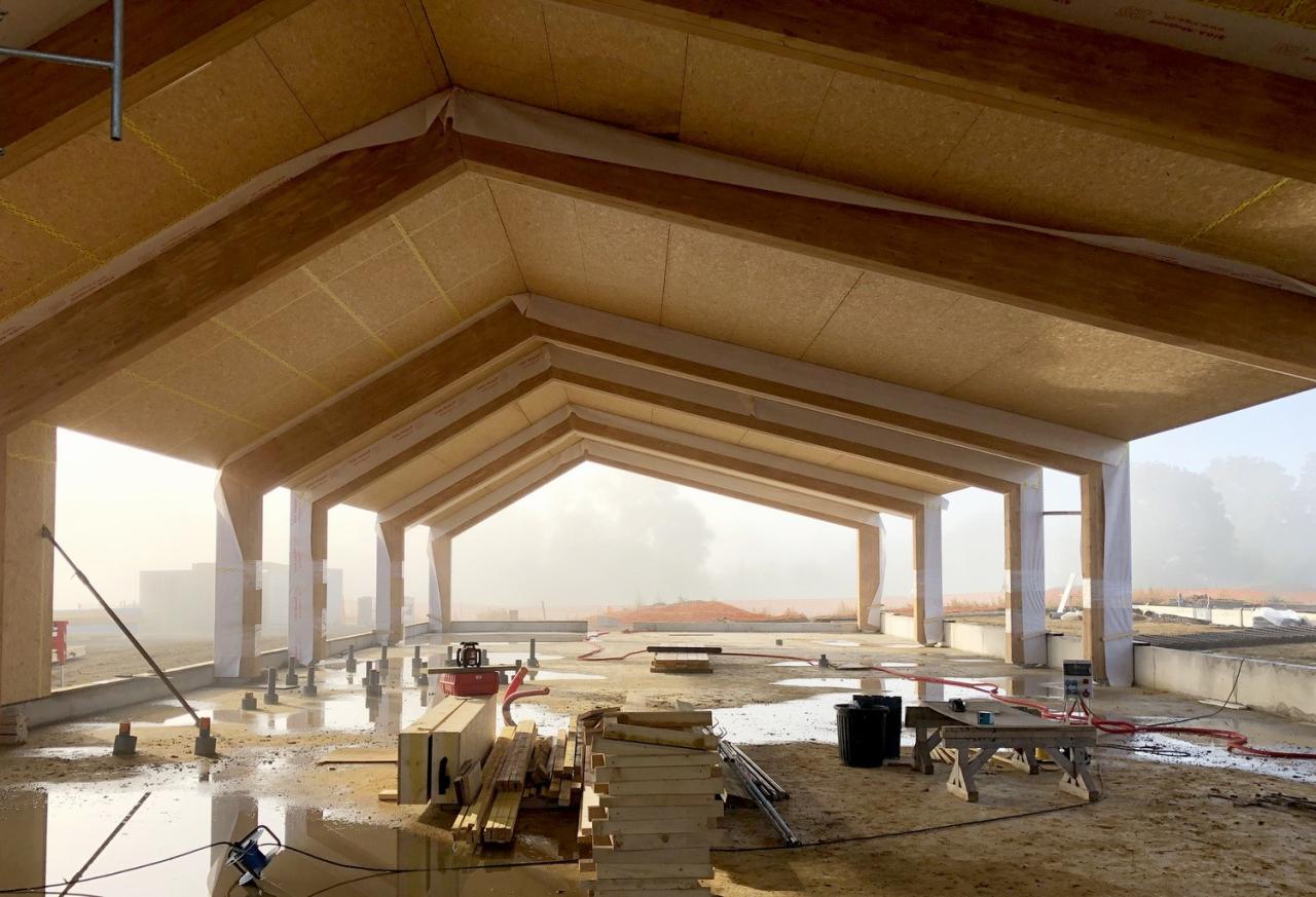 BIM建筑|Les Coteaux Fleuris 学校 / HEMAA Architectes + Hesters Oyon