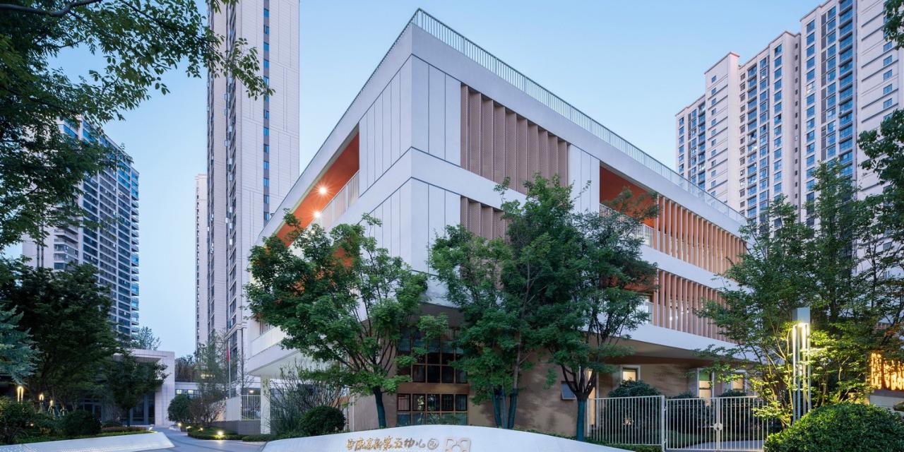BIM建筑|这可能是小城幼儿园的天花板了：陕西安康高新第五幼儿园 / UUA建筑师事务所