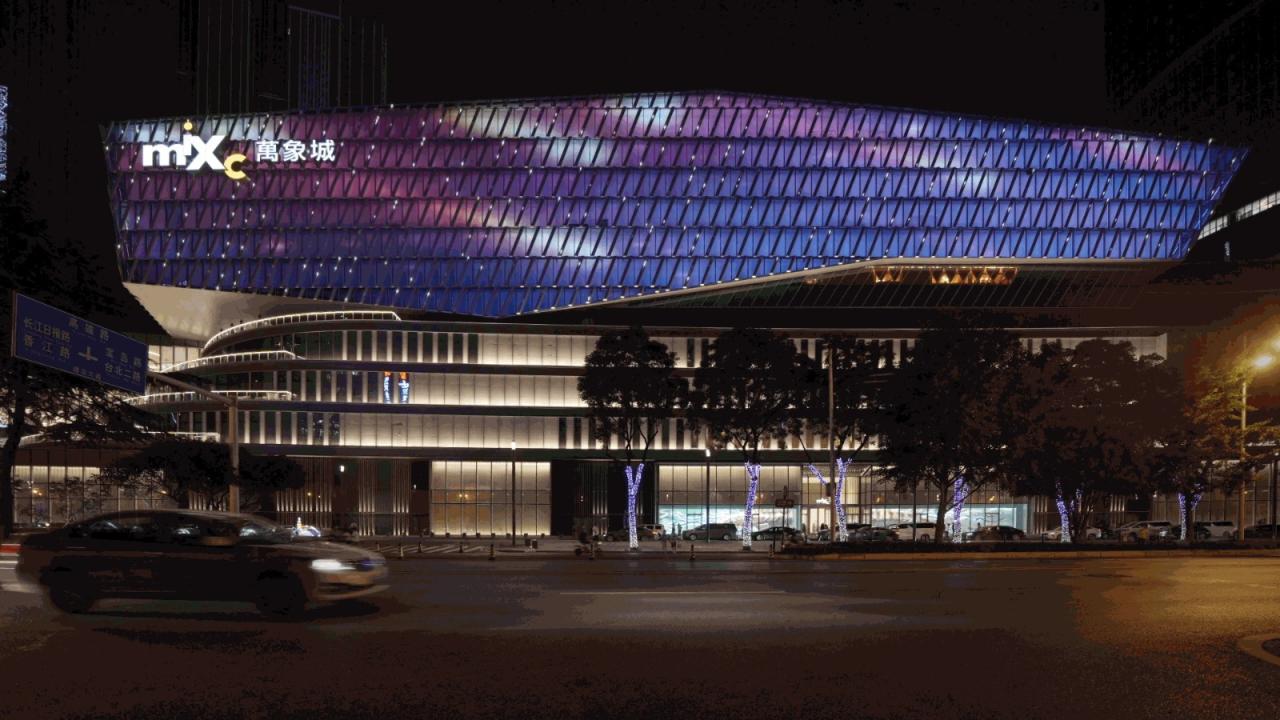 BIM建筑|武汉万象城：“水晶之冠”，光之“万象”/ GD大观国际