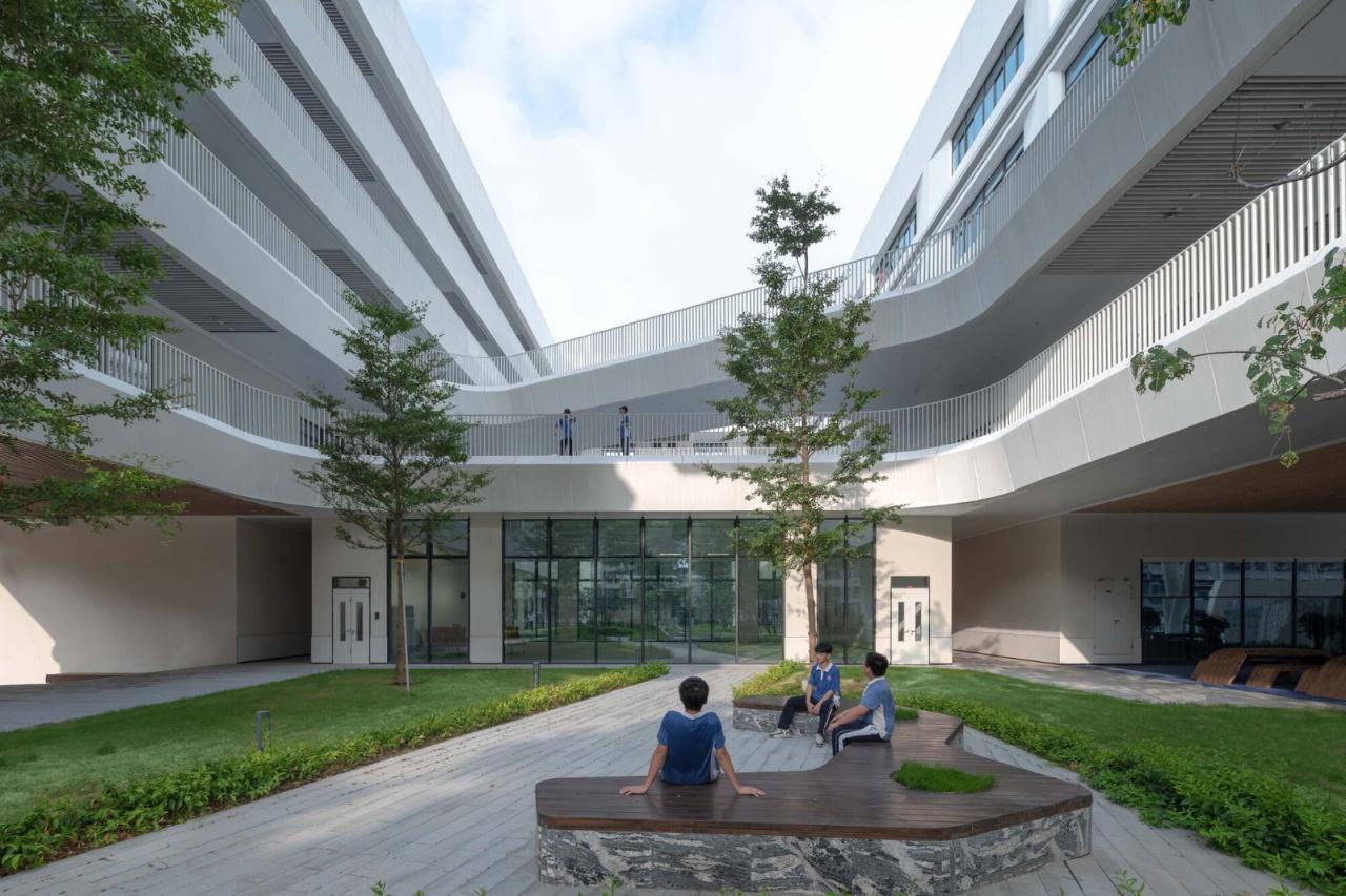 BIM建筑|深圳市红山中学 / 华阳国际设计