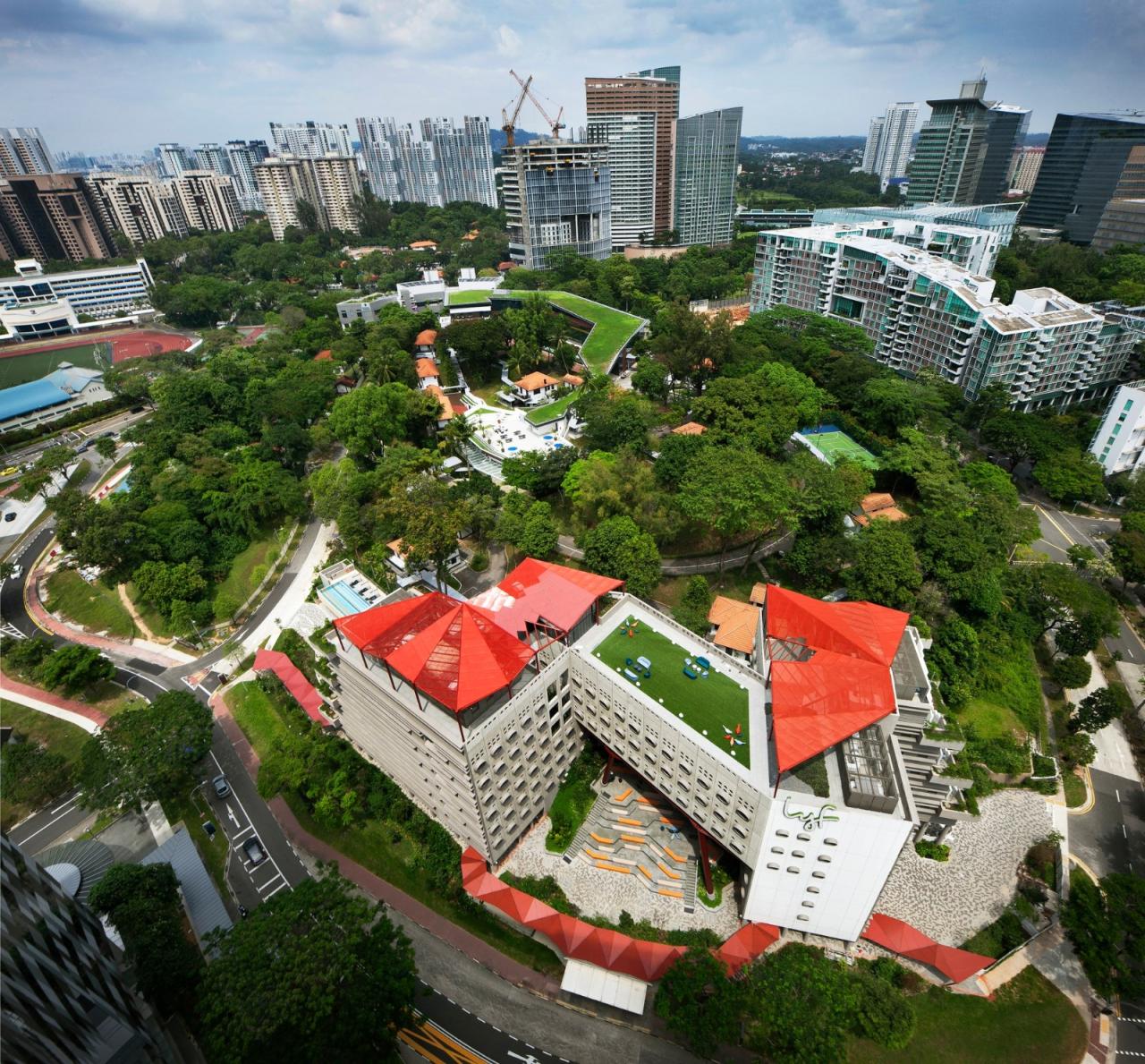 BIM建筑|lyf 纬壹科技城共享公寓 / WOHA