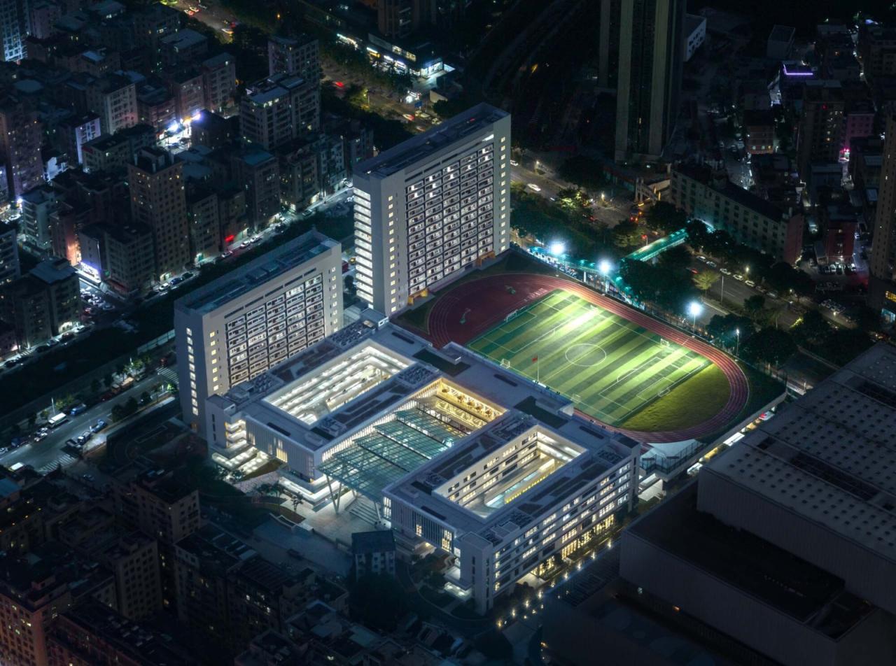 BIM建筑|深圳市红山中学 / 华阳国际设计