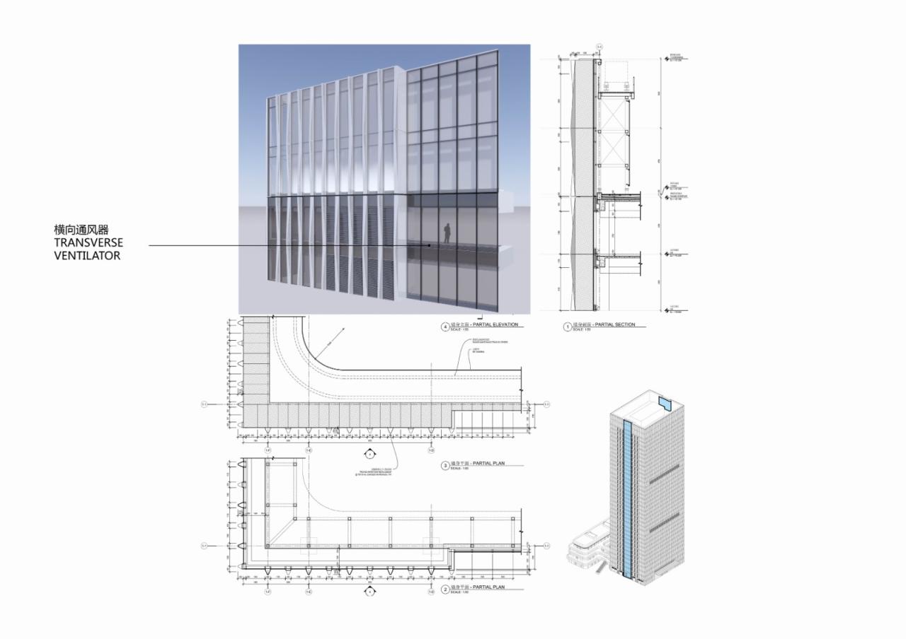 BIM建筑|高铁新城商务新地标·芯光大厦 / 简和建筑