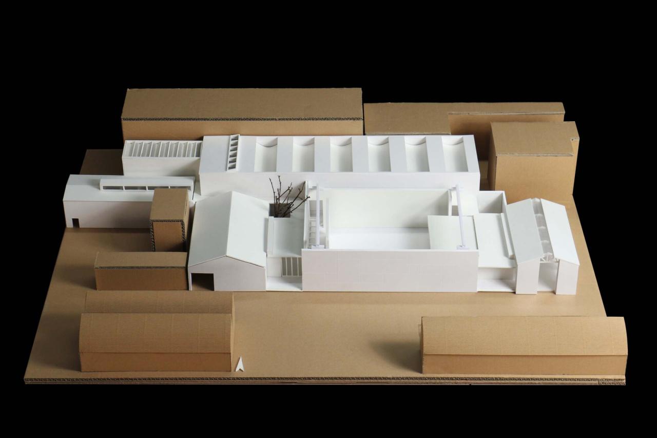 BIM建筑|798CUBE美术馆 / 朱锫建筑设计事务所