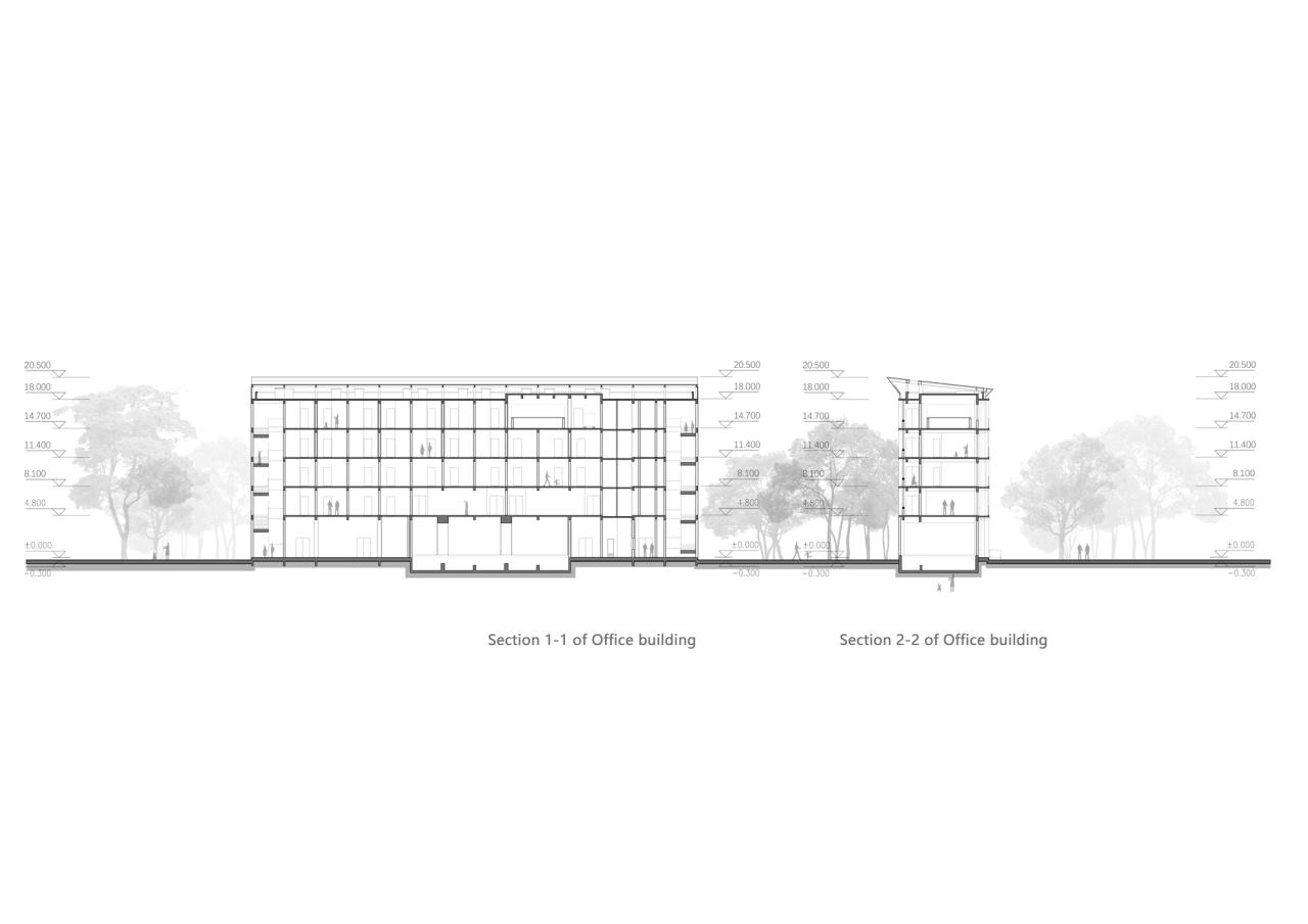 BIM建筑|郑州航空港第八安置区配套中学暨郑州第130中学 / 上海联创设计集团
