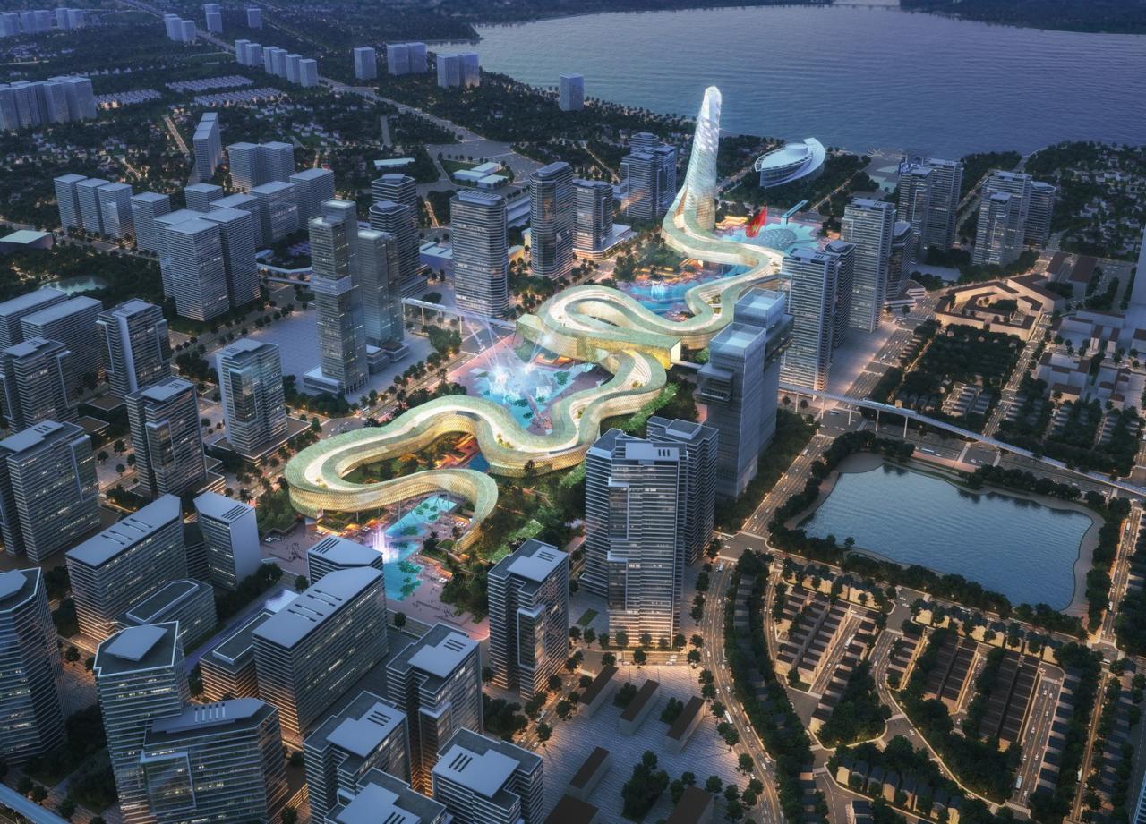 BIM建筑|最长建筑，河内龙塔方案公布 / Dewan Architects + Engineers