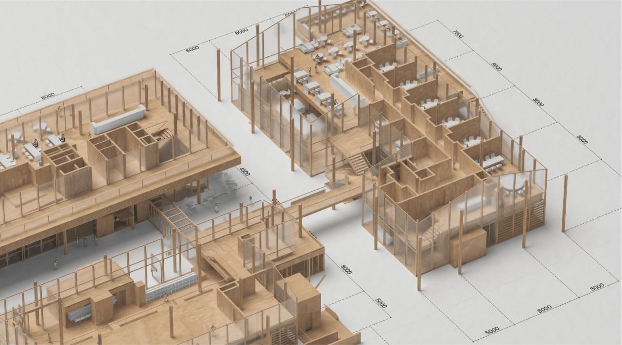 BIM建筑|普罗理想国集市 / a9a建筑设计事务所