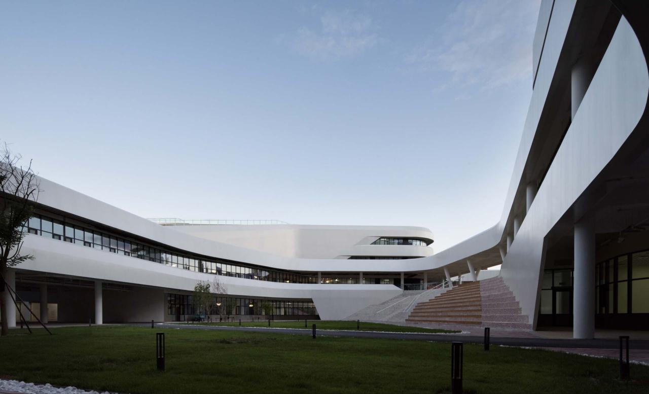 BIM建筑|清华大学附属中学广华学校 / 北京市建筑设计研究院