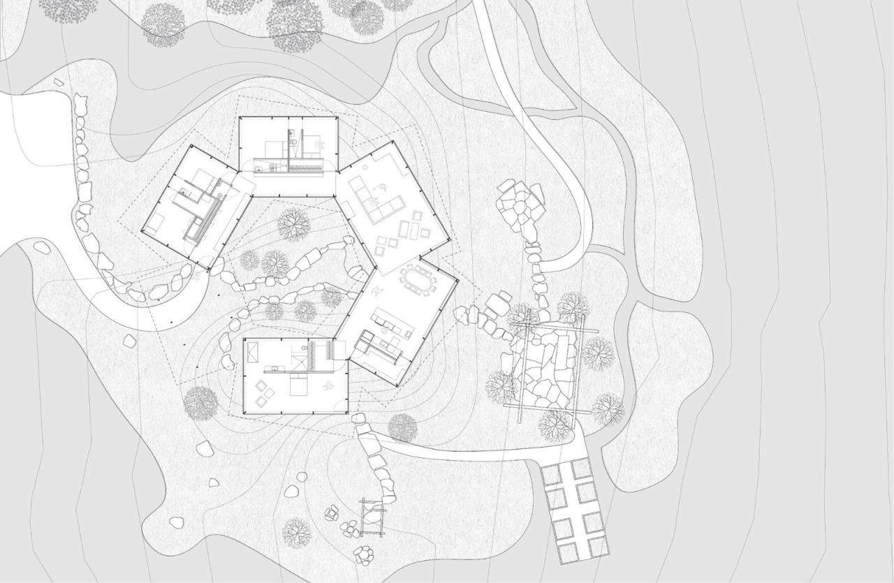 BIM建筑|花之家 / NO ARCHITECTURE