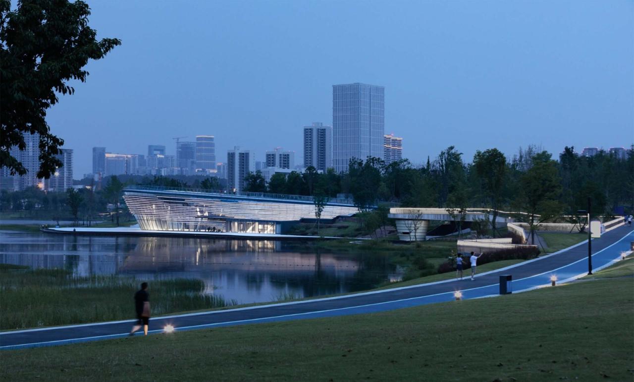 BIM建筑|成都天府路演艺术中心 / 天仝建筑