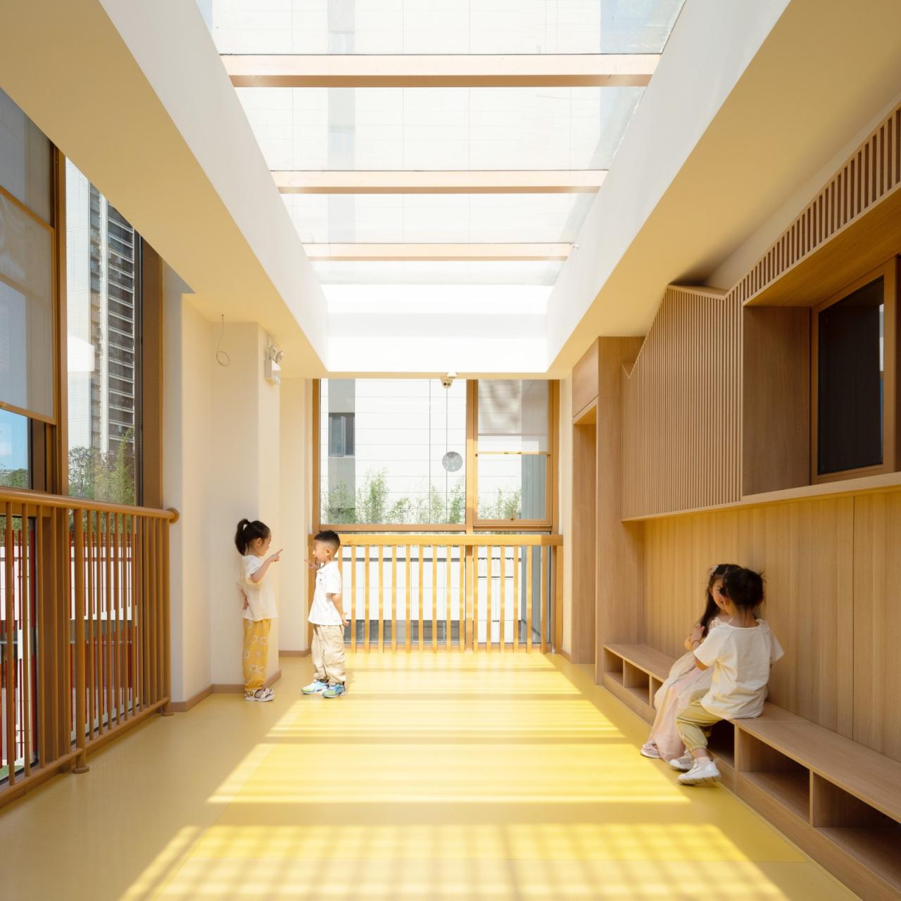 BIM建筑|这可能是小城幼儿园的天花板了：陕西安康高新第五幼儿园 / UUA建筑师事务所