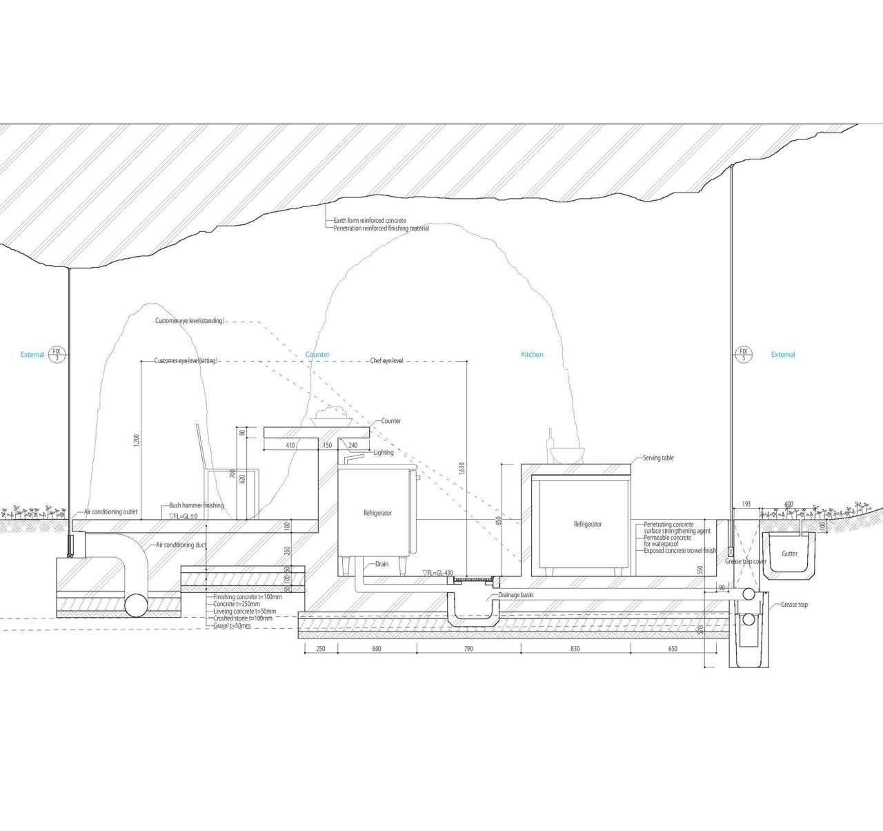 BIM建筑|住宅与餐厅「Maison Owl」 / 石上纯也建筑事务所