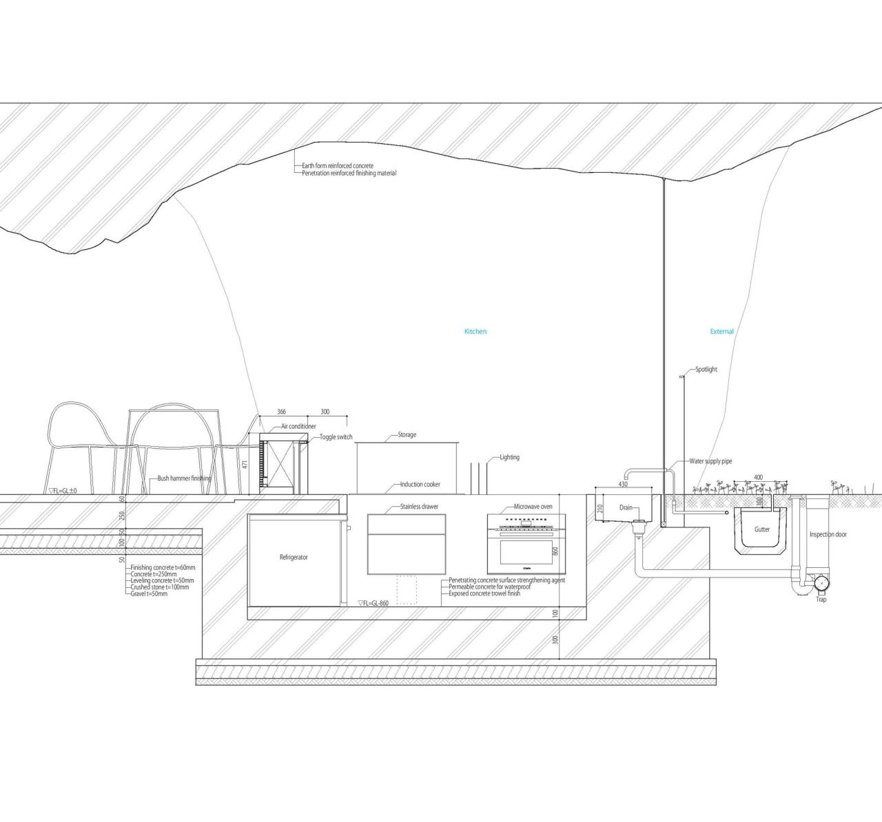 BIM建筑|住宅与餐厅「Maison Owl」 / 石上纯也建筑事务所