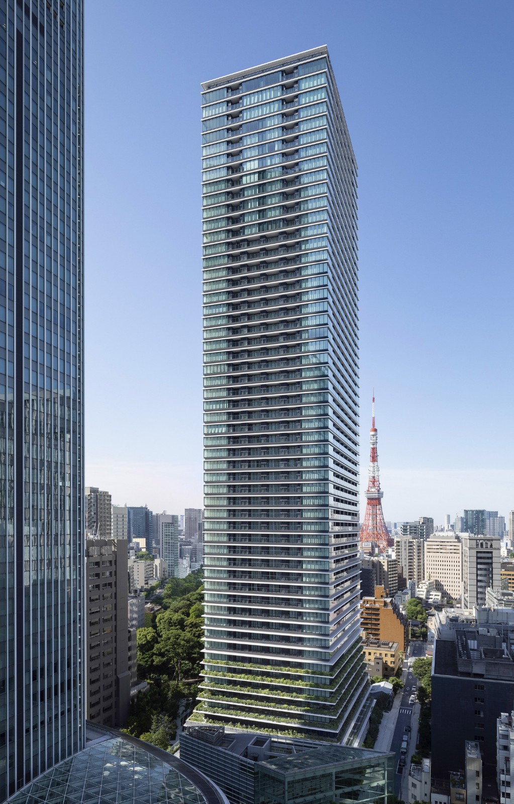 BIM建筑|东京最高区，虎之门之丘 / ingenhoven architects