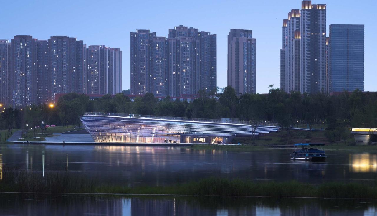 BIM建筑|成都天府路演艺术中心 / 天仝建筑