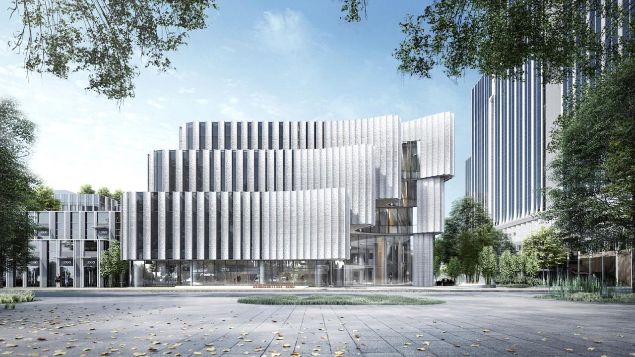 BIM建筑|现代生态复合城市综合体 / UA尤安设计